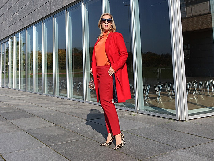 Outfit: All Over Classy Red Look - Das rote Outfit - Relana